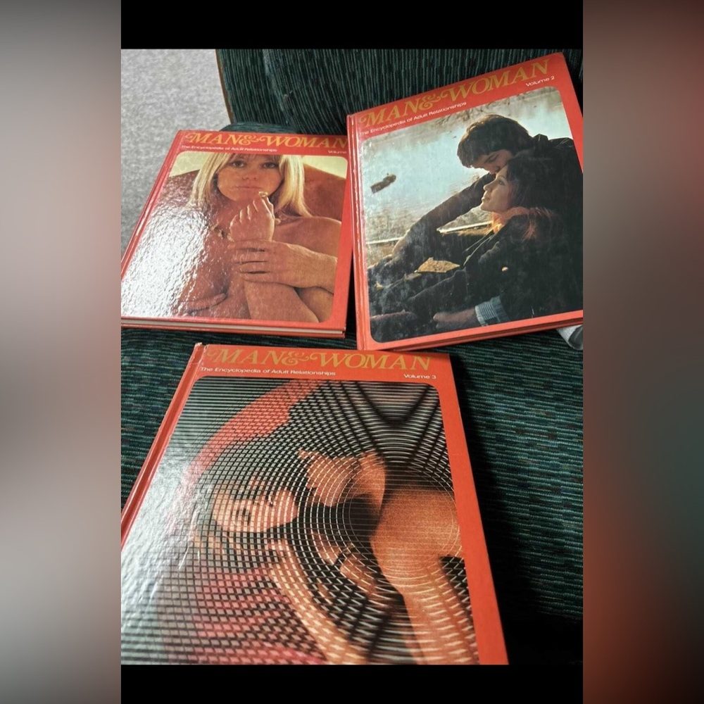 Adult encyclopedias from 1970. Hardcover. ADULT
CONTENT